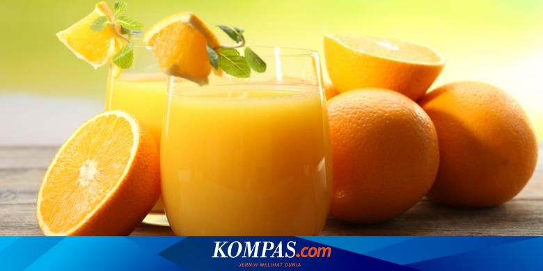 Turunkan Tekanan Darah Tinggi Dengan Segelas Jus Jeruk