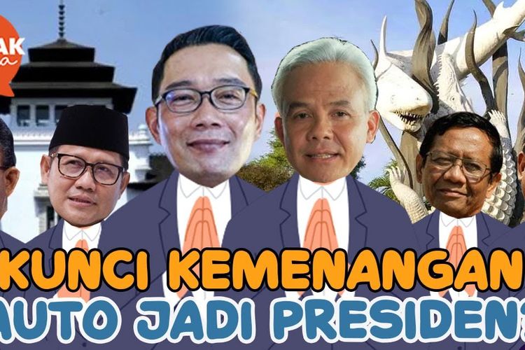 Jawa Barat dan Jawa Timur disebut sebagai salah satu lumbung suara atau kunci memenangkan pemilihan presiden.