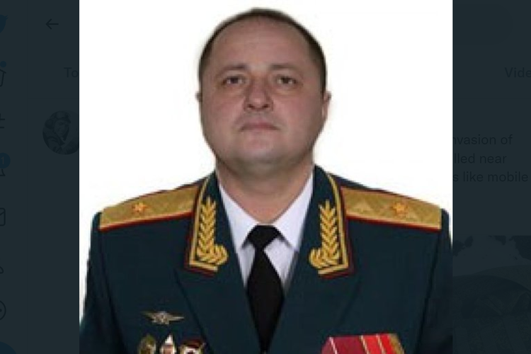 Mayor Jenderal Oleg Mityaev, Jenderal keempat Rusia dilaim tewas dibunuh oleh Batalyon Azov yang berhaluan sayap kanan Ukraina.