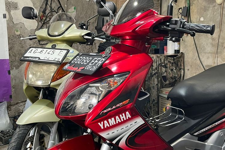 Yamaha Nouvo meluncur pertama kali di Indonesia pada tahun 2002