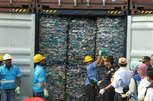 RI Sudah Pulangkan 331 Kontainer Sampah Plastik Impor, Ini Negara Asalnya