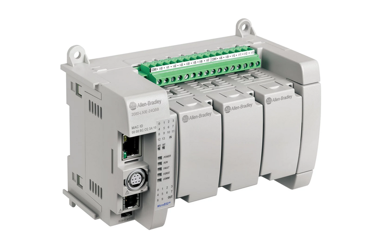 Ilustrasi perangkat PLC.