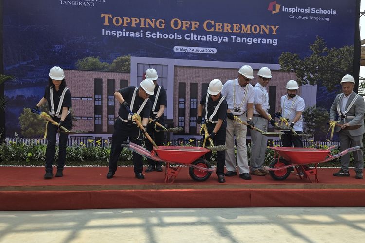 Ciputra Group Gelar Topping Off Sekolah Internasional, Beroperasi 2027