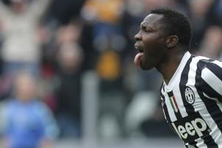 Gelandang Juventus asal Ghana, Kwadwo Asamoah.