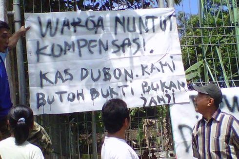 Tuntut Kompensasi, Warga Segel 