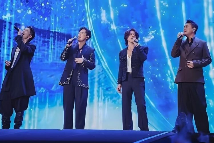 F4 Hadir di Tengah Konser Mayday, Kenang Masa Kejayaan Meteor Garden