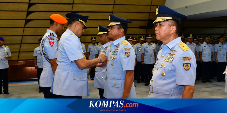 KSAU Pimpin Sertijab 3 Jabatan Strategis TNI AU