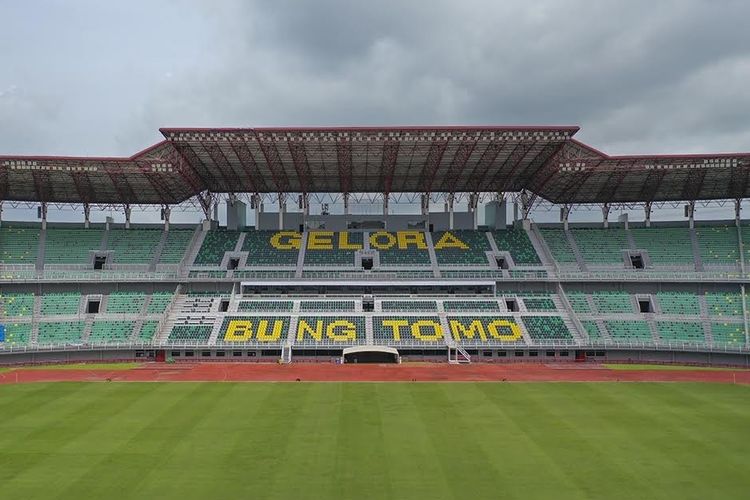 Stadion Gelora Bung Tomo Surabaya (GBT) menjadi salah satu venue Piala Dunia U17 2023 Indonesia. 