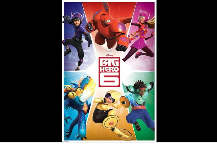 Film Big Hero 6 dapat disaksikan di Disney+ Hotstar.