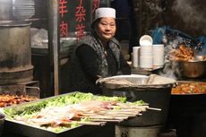 Pesta Makanan Muslim di Pasar Malam Xi’an