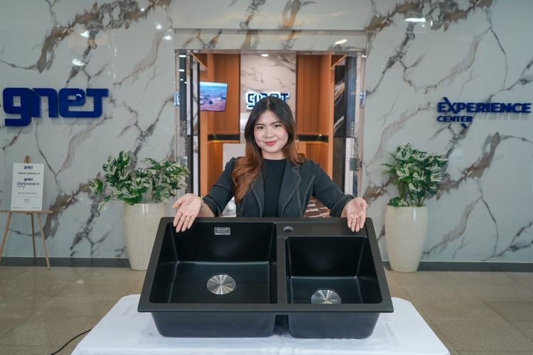 Jawab Tren Dapur Modern, GNET Hadirkan Kitchen Sink Granite