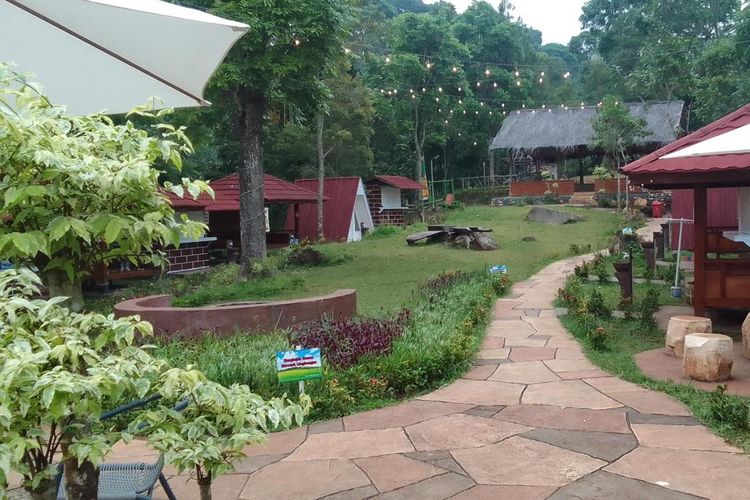 Area wisata di Desa Wisata Lembur Kahuripan