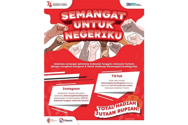 Program #SemangatuntukNegeriku. 