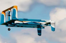 Drone Kurir Amazon Memadukan Mekanisme Helikopter dan Pesawat