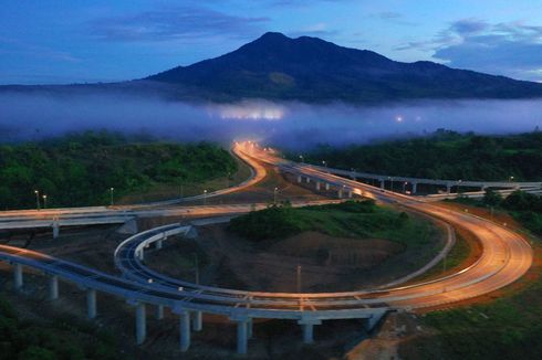 Hingga Oktober, Tol Trans-Sumatera Tahap I Membentang 1.064 Kilometer