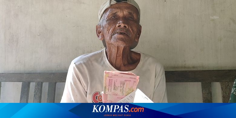 Kisah Mbah Mardi, Dapat Amplop Berisi Rp 2 Juta dari Orang Tak Dikenal, Bermula Tertipu Uang Palsu Rp 400.000 - Vimarsana News