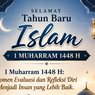 Contoh Tulisan Poster 1 Muharram 2026 yang Estetik dan Inspiratif