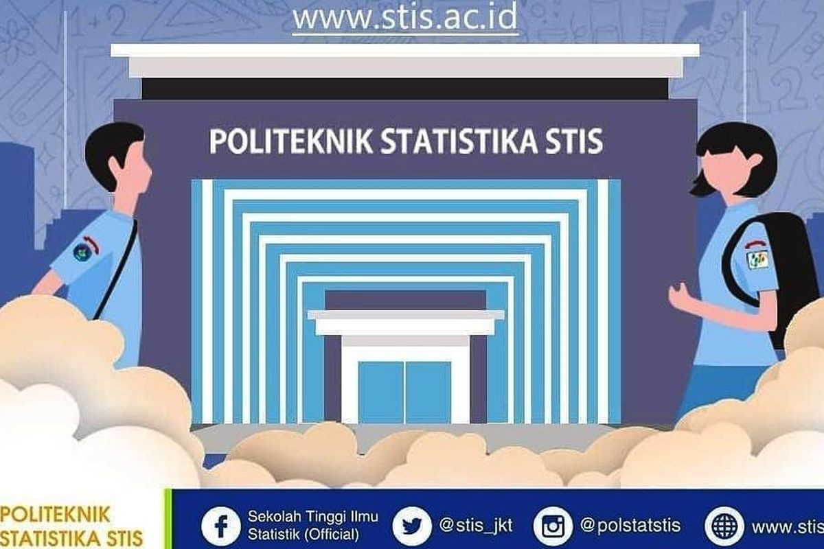 Tangkapan layar info PMB Polstatstis Angkatan 62.