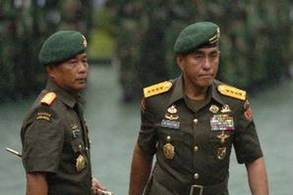 Ryamizard Ryacudu saat menjadi Kepala Staf Angkatan Darat