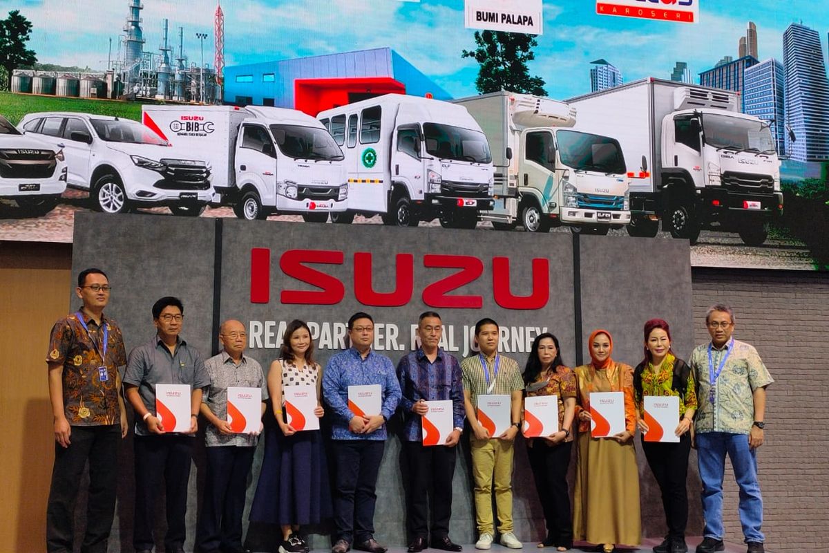 Isuzu dan jejeran karoseri di Indonesia