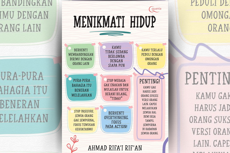 Buku Menikmati Hidup