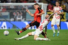 Babak I Kroasia Vs Belgia 0-0: VAR Buat Modric Batal Tendang Penalti