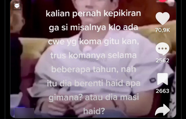 siklus menstruasi pasien koma