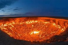 Misteri Kawah Gerbang Neraka di Kawasan Padang Pasir Turkmenistan