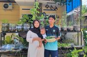 Kebun Mini di Lahan 60 Meter, Cara Rizal Tekan Belanja Dapur hingga 70 Persen
