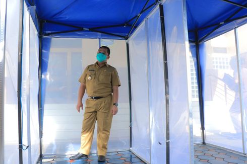 Pemkot Tangerang Tempatkan 50 Bilik Disinfektan di Puskesmas dan Rumah Sakit