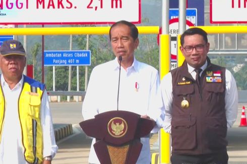 Presiden Jokowi Resmikan Jalan Tol Ciawi-Sukabumi