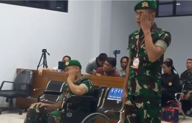 Lolos dari Hukuman Mati, 2 TNI Kurir 75 Kg Sabu di Sumut Menangis