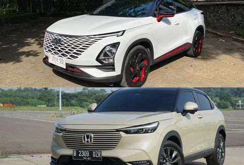 Desain Eksterior Chery Omoda 5 vs Honda HR-V: Siapa Pemenangnya?