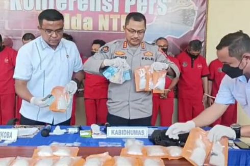 Sopir Truk Sumatera-Lombok Tertangkap Simpan Sabu 2,6 Kilogram