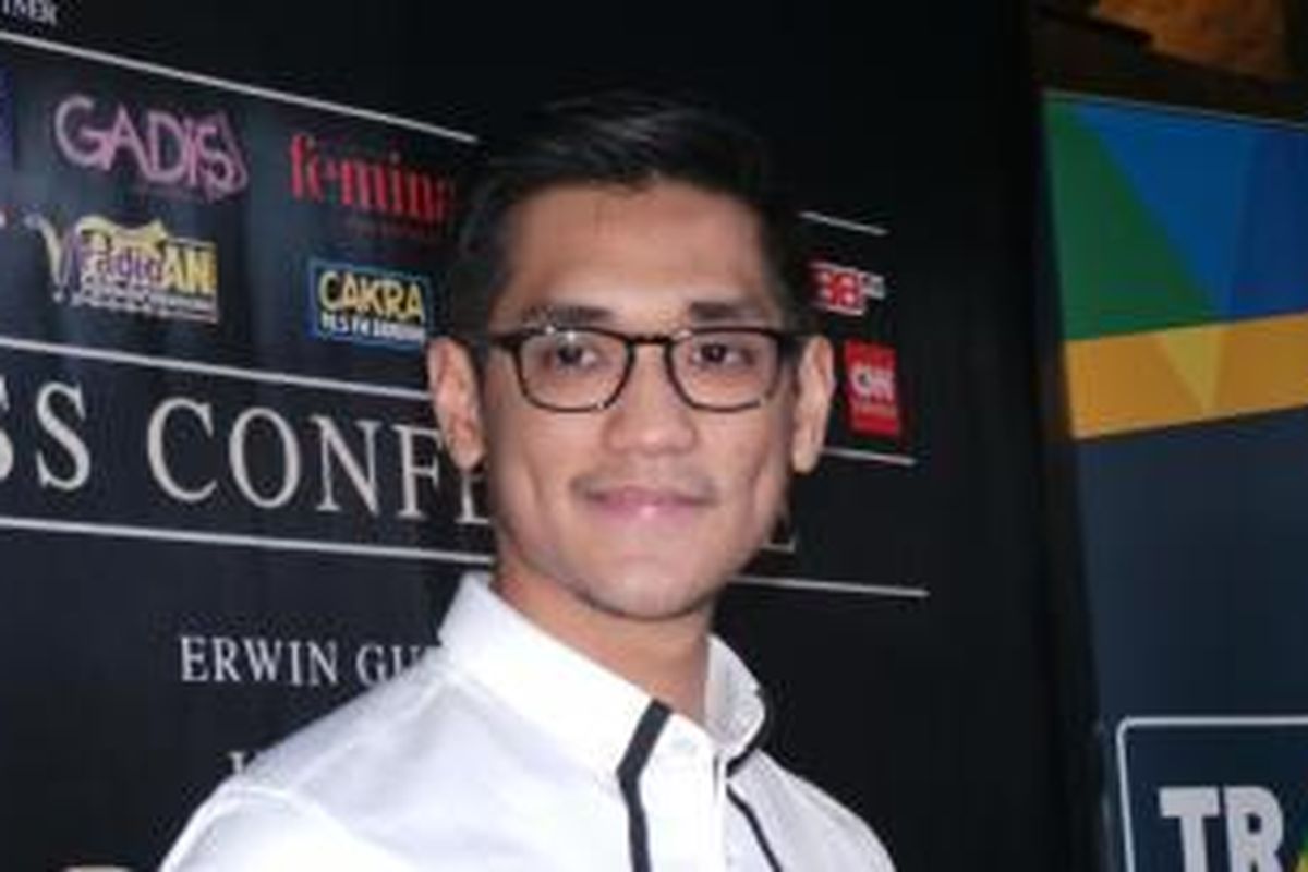 Afgan Syahreza hadir dalam jumpa pers konser Dari Hati di Fable, Fairground-Lot 14 SCBD, Jakarta Selatan, Rabu (14/1/2015).