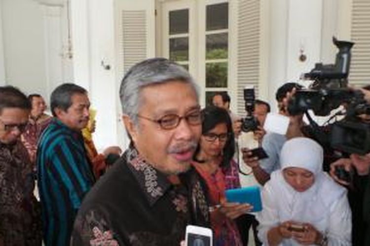 Gubernur Sulawesi Tenggara Nur Alam, diBalai Kota, Jumat (6/3/2015).