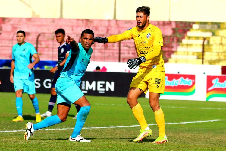 Pertandingan pekan ke-16 Liga 1 2022-2023 Arema FC vs Madura United di Stadion Sultan Agung, Bantul, Yogyakarta, Selasa (20/12/2022) sore WIB.