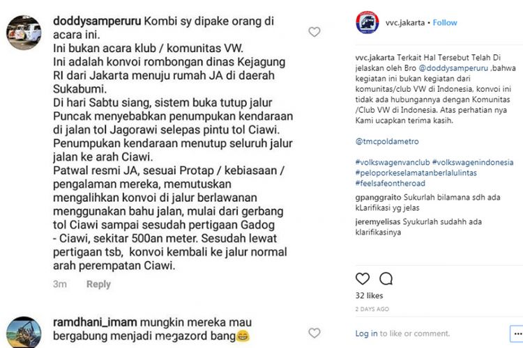 Salah satu pihak mengonfirmasi soal tragedi lawan arus di tol Jagorawi.