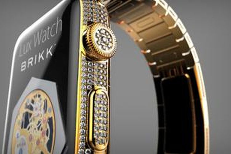 Apple Watch versi modifikasi dari Brikk ini dijual hingga Rp 1,5 miliar