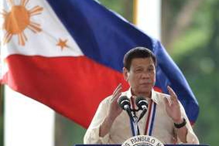 Presiden Filipina Rodrigo Duterte.