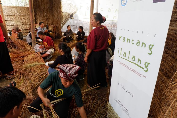 Workshop bertema Rancang Ilalang itu berkolaborasi dengan Direktorat Kepercayaan Terhadap Tuhan YME dan Masyarakat Adat Kemendikbud Ristek.