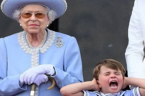Pangeran Louis, Si Bungsu Menggemaskan Pencuri Perhatian di Peringatan 70 Tahun Takhta Ratu Inggris