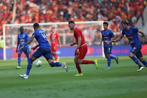 Persija Jakarta Vs Arema, Macan Kemayoran Merasa Kemenangan Dirampok