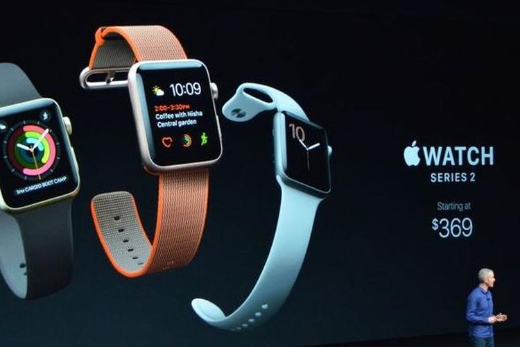 Apple memperkenalkan smartwatch seri baru iWatch yang disebut Series 2 pada Kamis (7/9/2016).