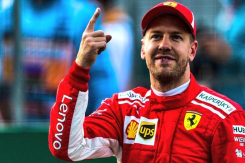 Tertinggal 40 Poin, Vettel Belum Menyerah Raih Gelar Juara F1