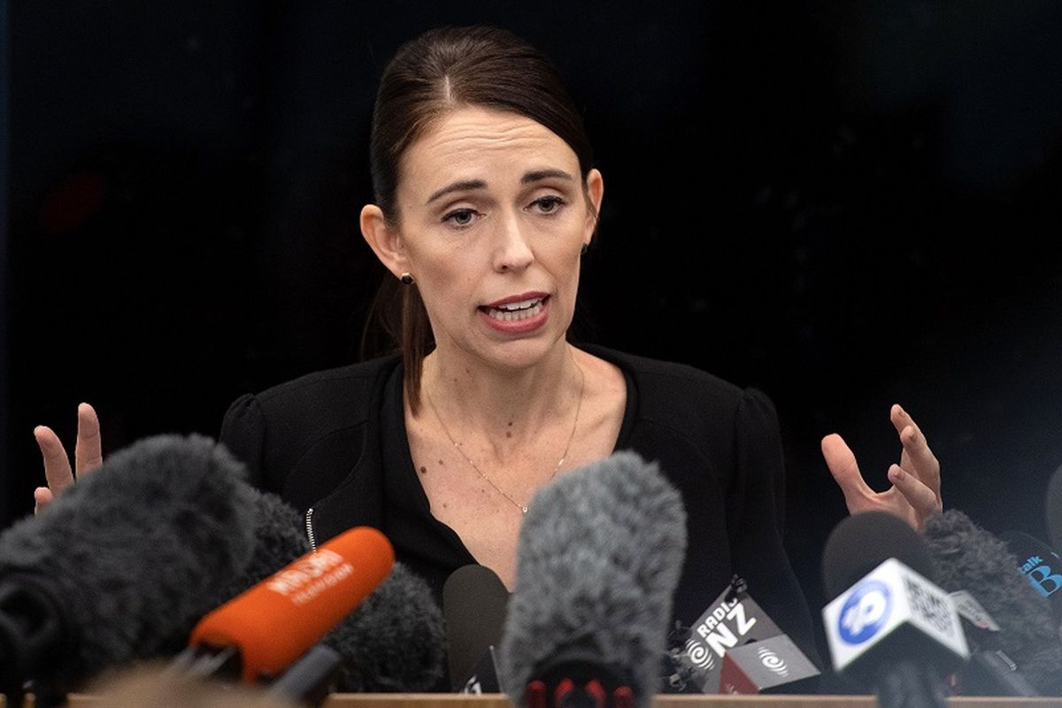 PM Selandia Baru, Jacinda Ardern.