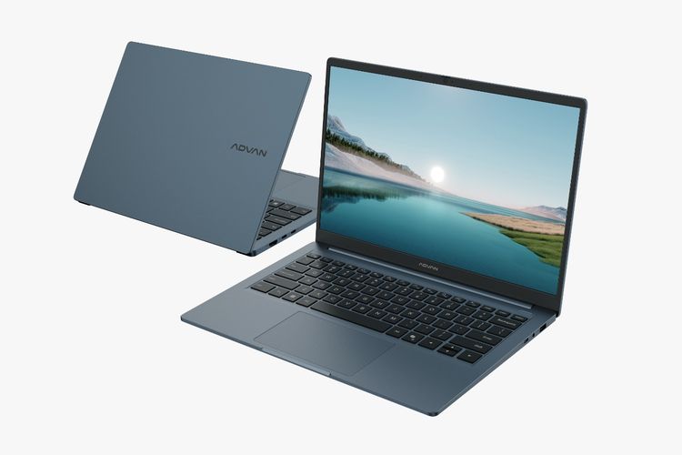 Laptop ringan Advan Workplus Air.
