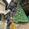 Menikmati Indahnya Pohon Natal dari Botol Bekas di Katedral Tanjungkarang Lampung