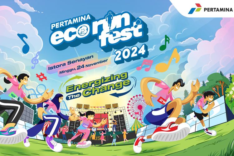 Pertamina Eco RunFest 2024 siap digelar pada Minggu (24/11/2024) melibatkan 21.000 peserta di berbagai kategori.