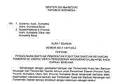 Mendagri Terbitkan SE Penggunaan Bantuan Keuangan dan Pergeseran Anggaran pada Daerah Bencana